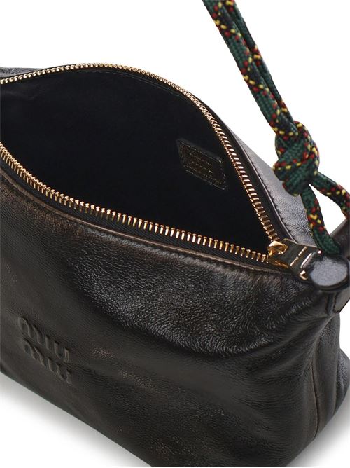 Pouch in pelle MIU MIU | 5NE8412IFOF0NTG